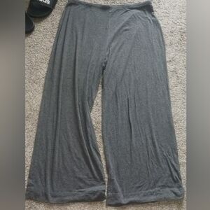 J. Jill Gray Wide-Leg Pants